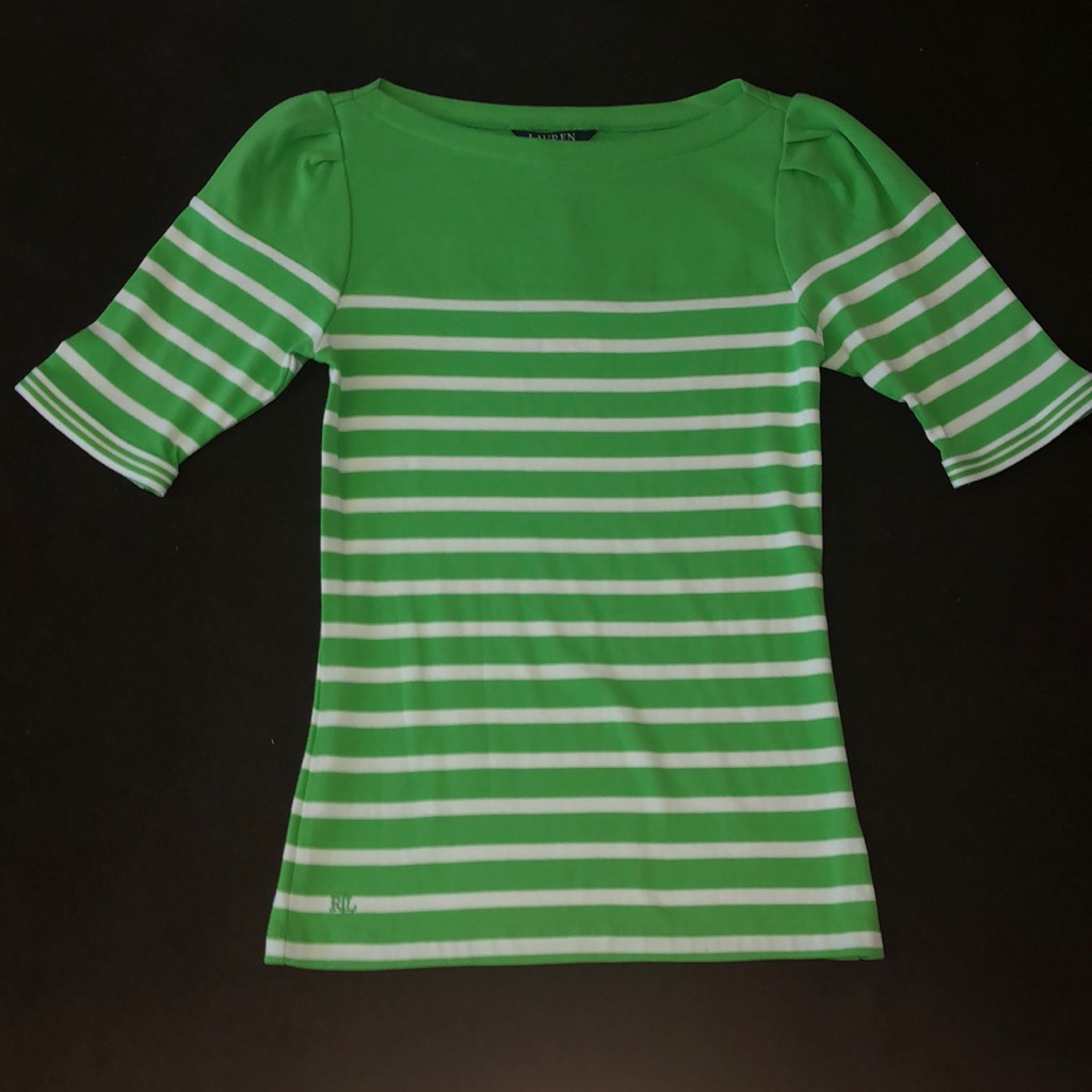 Lauren Ralph Lauren Brand Striped Shirt